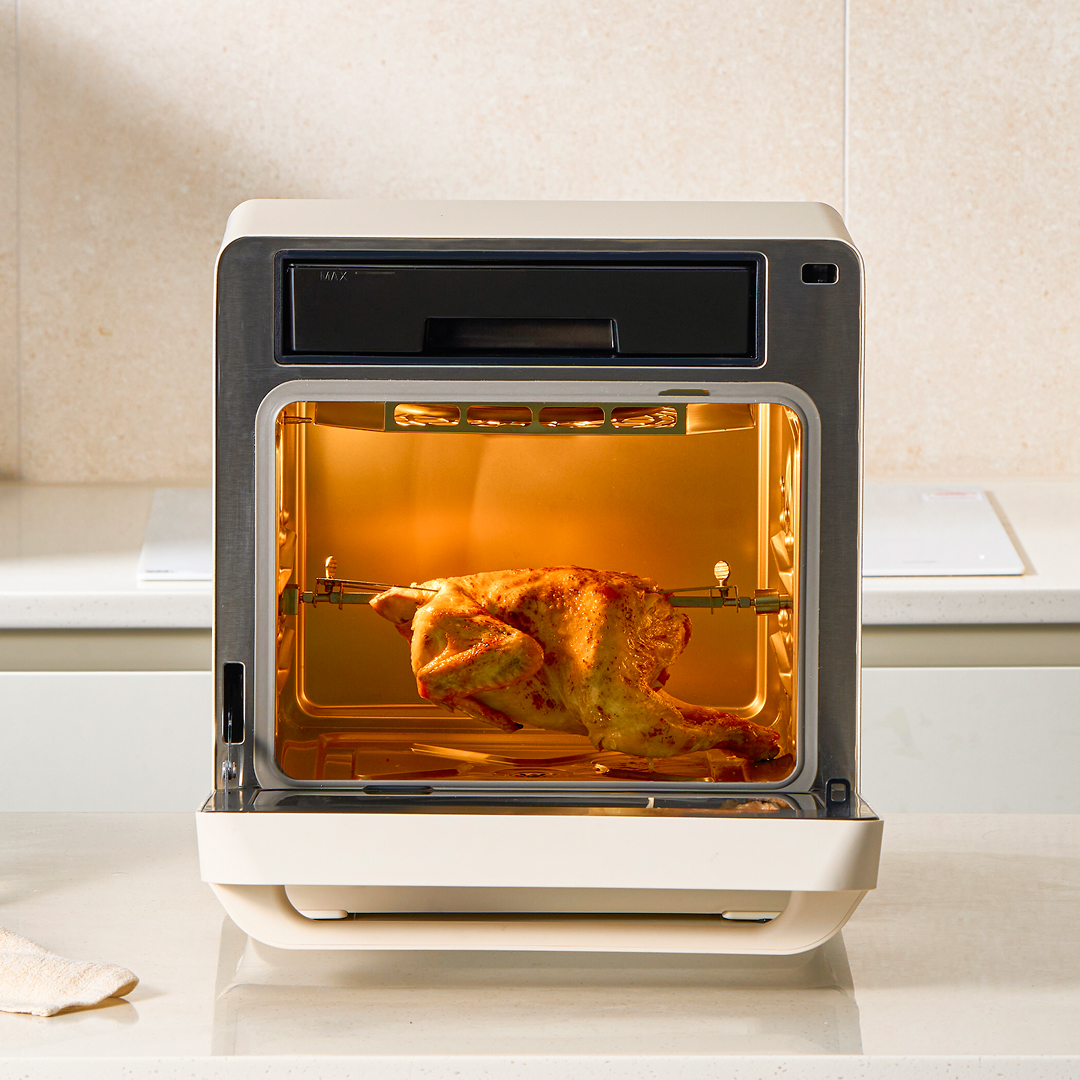 풀무원 스팀쿡 플러스 에어프라이어 15L AV15D11 (오트베이지)