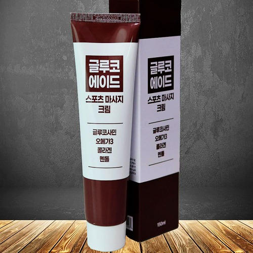 (10개) 글루코에이드 글루코사민 통증완화 스포츠 마사지 크림 150ml - 상품 이미지