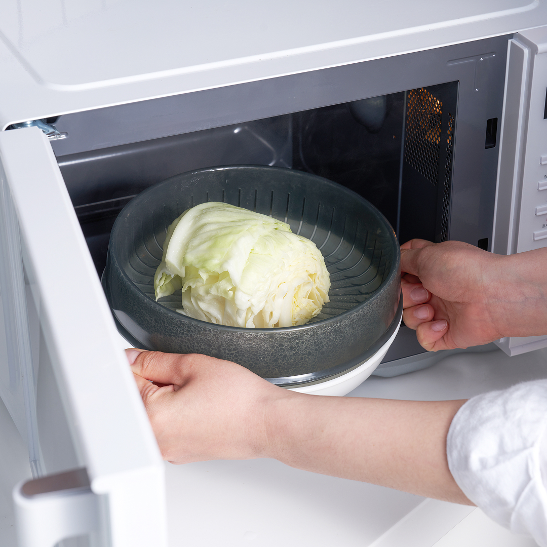 풀무원 무회전 스팀 플랫전자레인지 23L MS23C1FW(스팀볼 포함)