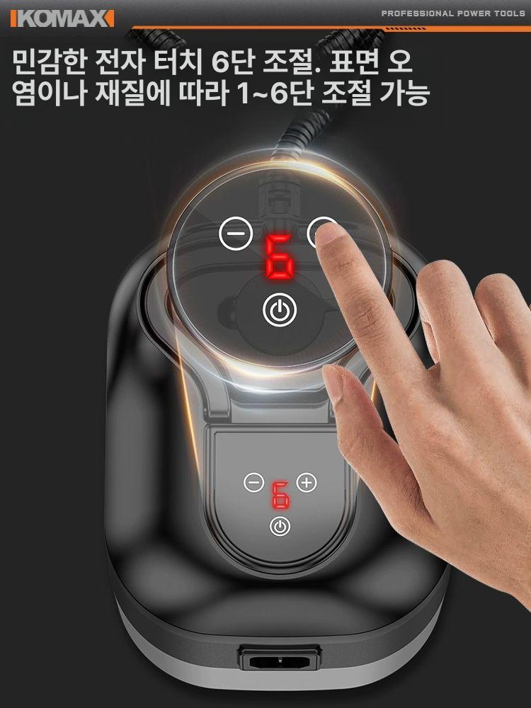 가정용 스팀청소기 소형 핸디 고온 고압 스팀기 6단계 조절 - 상세 이미지 2