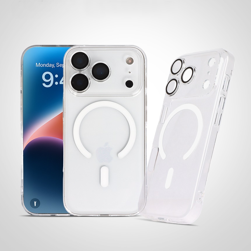 아이폰17 프로 맥스 케이스 초슬림 맥세이프 투명 카메라렌즈보호 변색없는