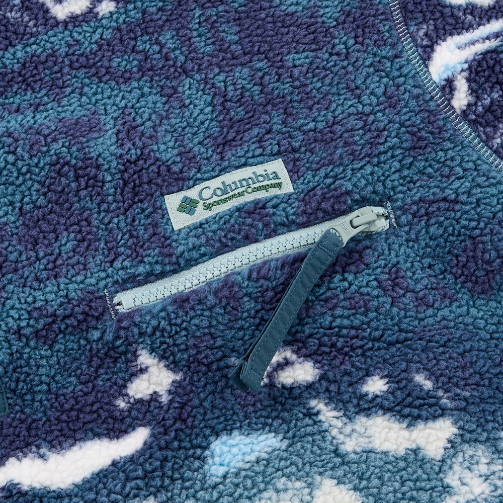 [본사직영]컬럼비아 공용 헬베시아 II 프린티드 하프스냅 플리스 풀오버 C64AE4498461 - 상세 이미지 5