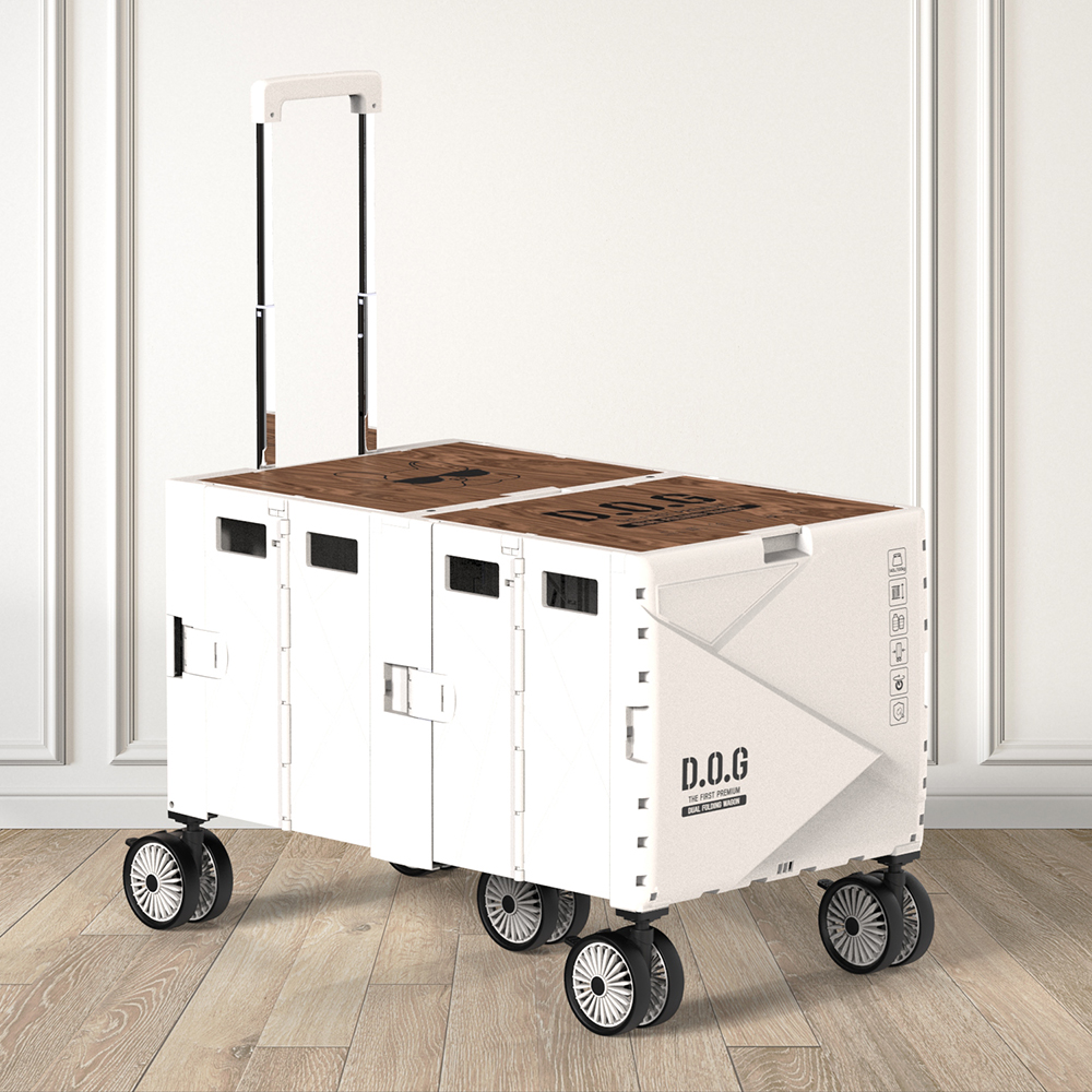도그독 듀얼 퍼스트 프리미엄 캠핑웨건 대형 폴딩형 접이식 테이블