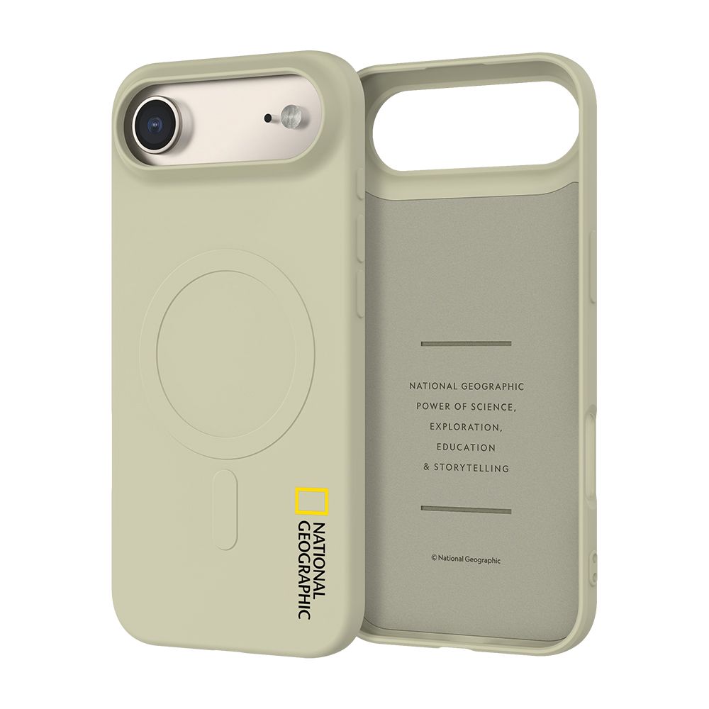 내셔널지오그래픽 맥세이프 소프트 케이스 스톤베이지, 아이폰 에어