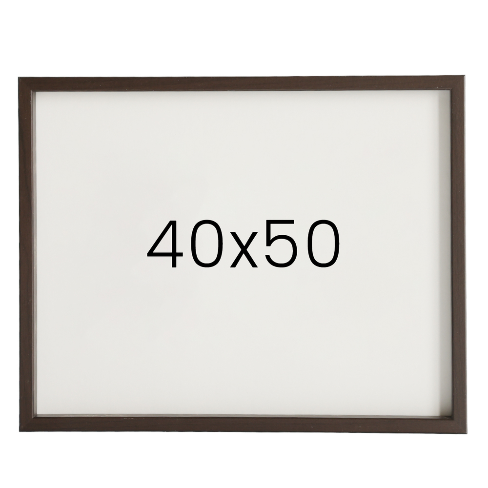 12mm레프 원목액자 우드 웨딩 전시회 맞춤 프레임 틀 40x50 400x500mm, 커피진밤 - 메인 이미지