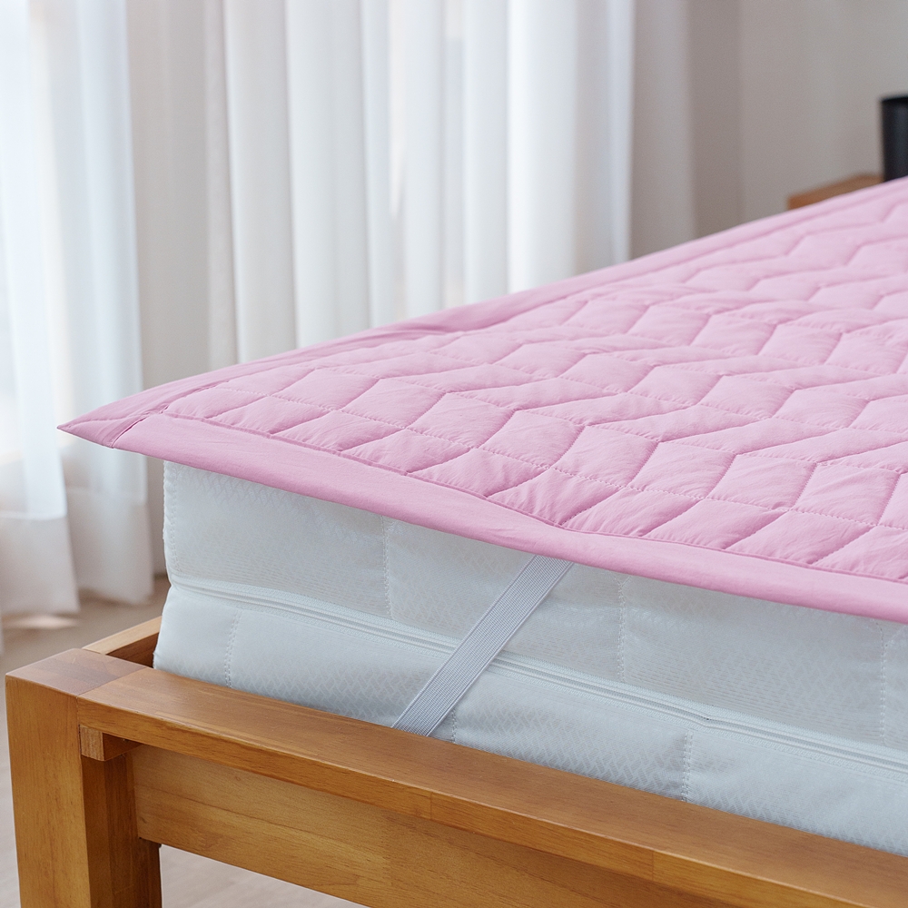 나라데코 60수 고밀도면 사각사각 사계절 밴딩 침대패드 SS