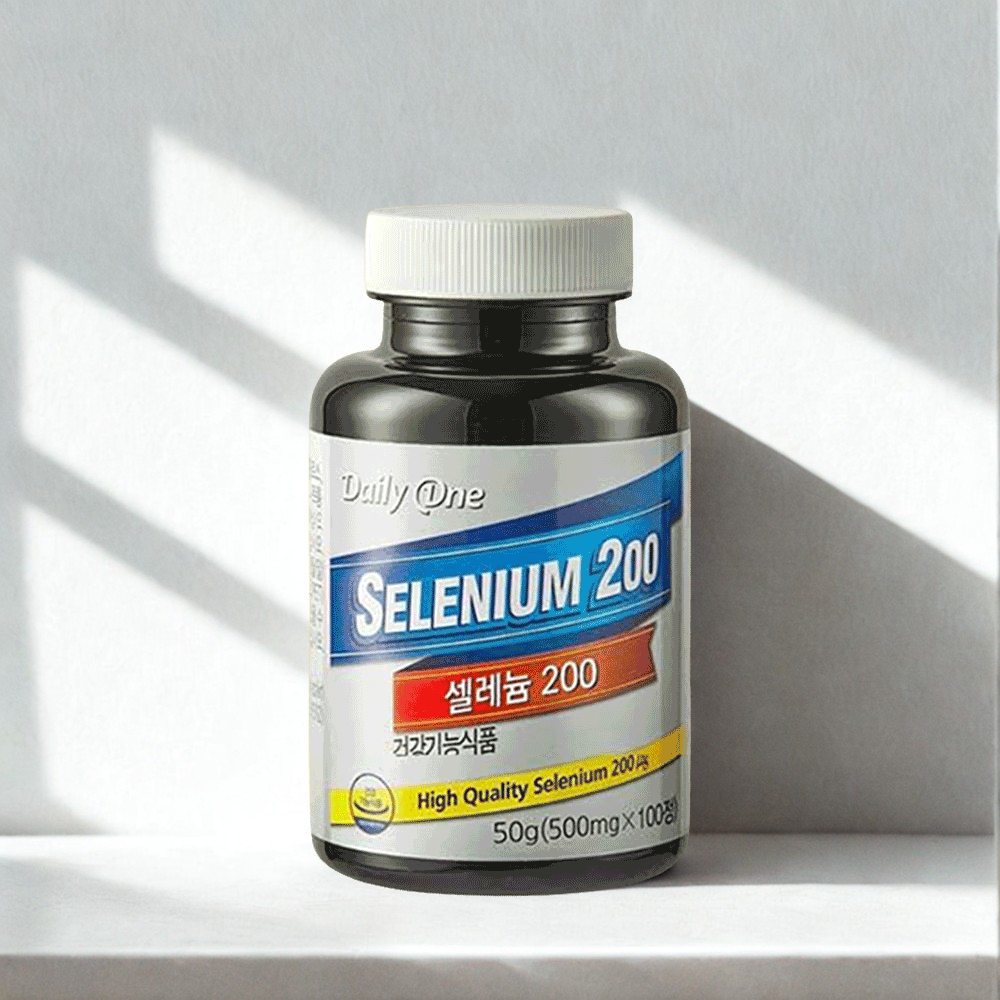 고함량 셀레늄 200 무기셀레늄 고용량 셀레늄 효능 셀렌 세레늄 100정, 1개