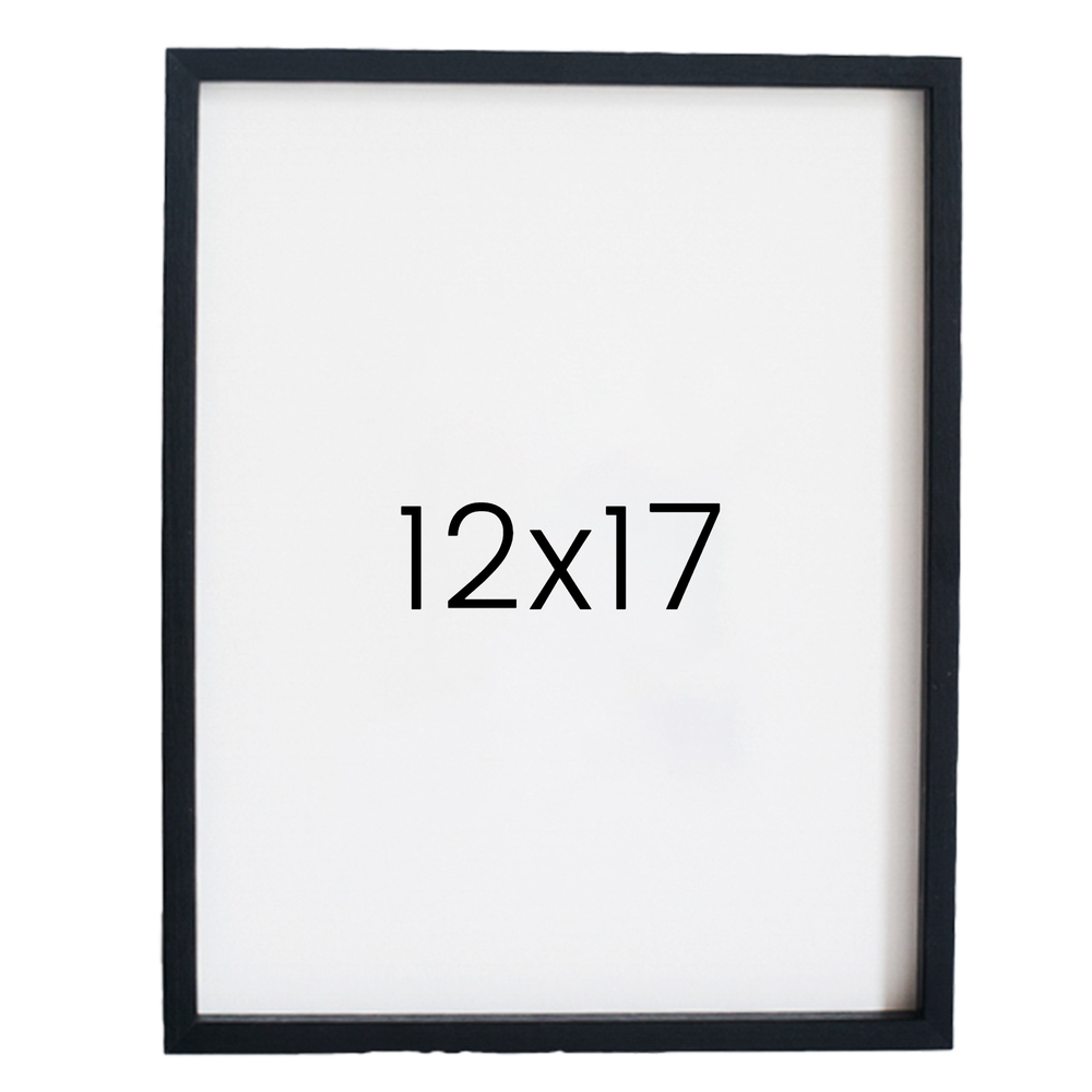 12mm레프 원목액자 우드 웨딩 전시회 맞춤 프레임 틀 12x17 304x431mm, 블랙 - 메인 이미지