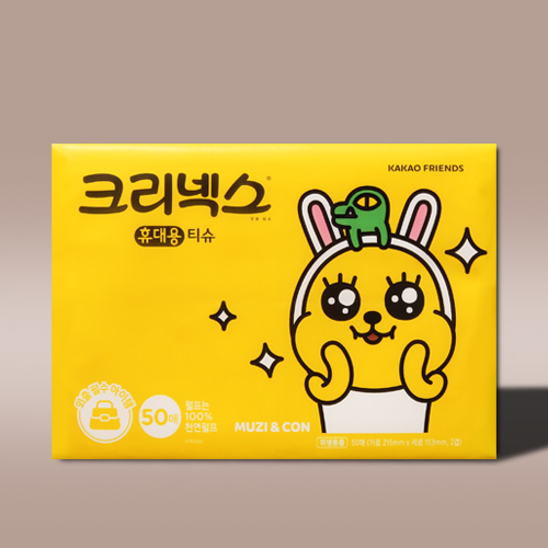 크리넥스 퓨어코튼 4겹 화장지 25m 30롤 1팩 먼지없는 물에잘녹는 두루마리 휴지 - 상세 이미지 2