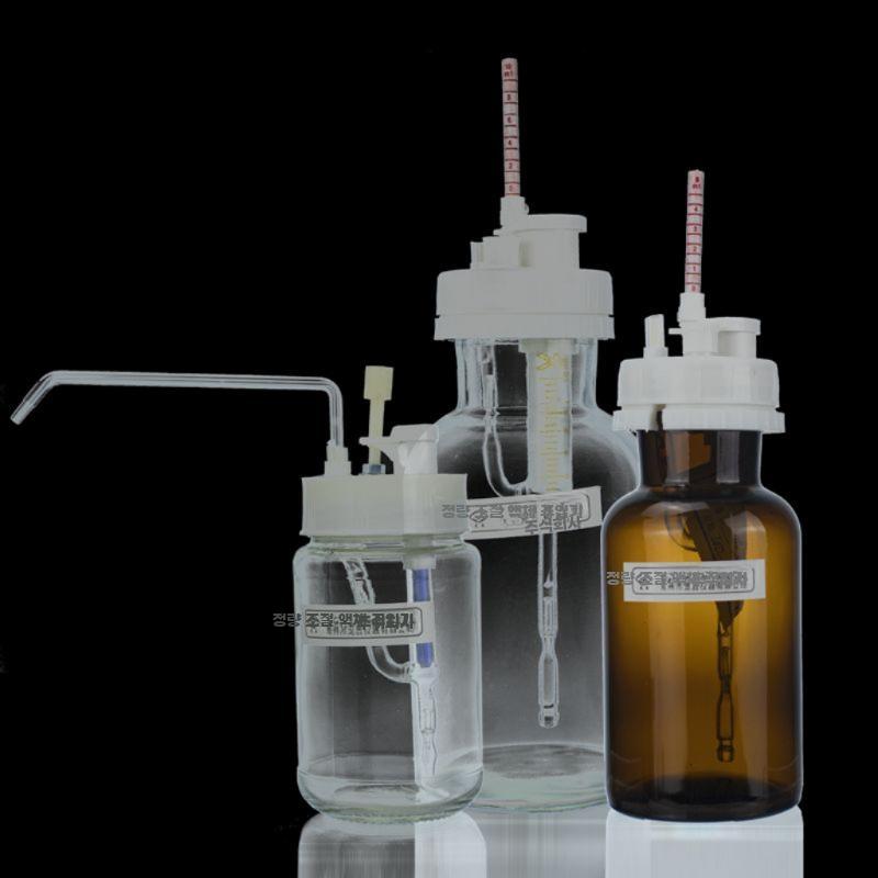 실험실 노즐 시약병 유리병 디스펜서 주입기 정량 0.38ml(흰색 250ml) - 상세 이미지 5