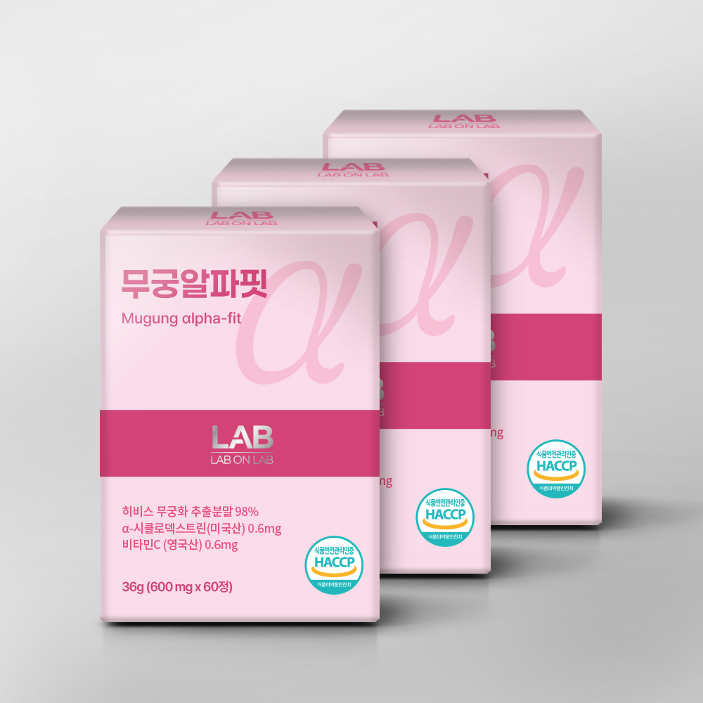 랩온랩 무궁 알파 핏 CD 60g, 3개 - 상품 이미지