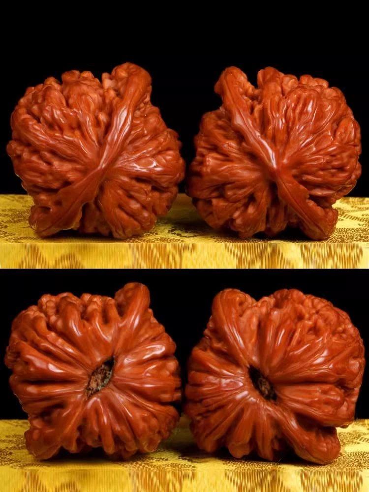 호두 호도 지압 손마디 손바닥 마사지 다용듀 선물용 고광택 관모 40-41mm - 상세 이미지 2