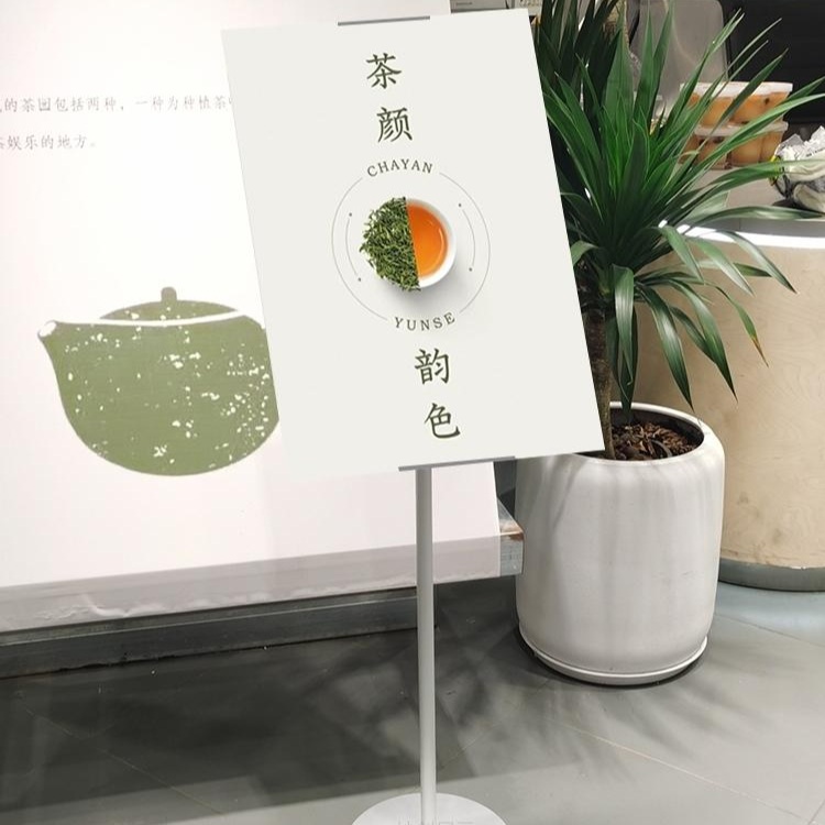 POP 거치대 폼보드 철제 포스터 실사 출력 메뉴판 표지판 스탠드 광고판 소형 등신대 - 상세 이미지 3