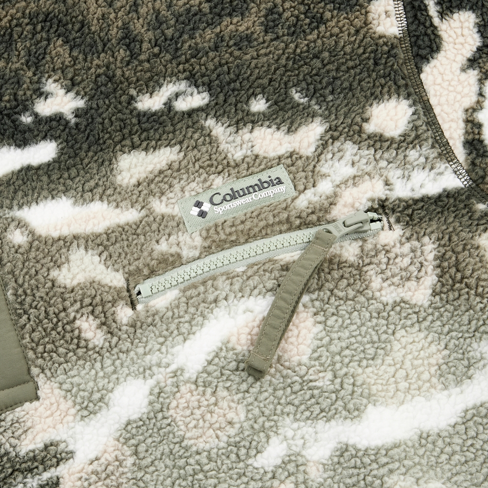 [본사직영]컬럼비아 공용 헬베시아 II 프린티드 하프스냅 플리스 풀오버 C64AE4498349 - 상세 이미지 5