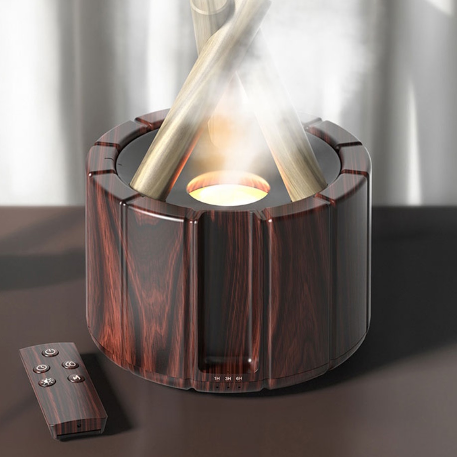 인테리어 가습기 원룸 안방 가습기 사무실용 조명 무드등 거실용 가습기