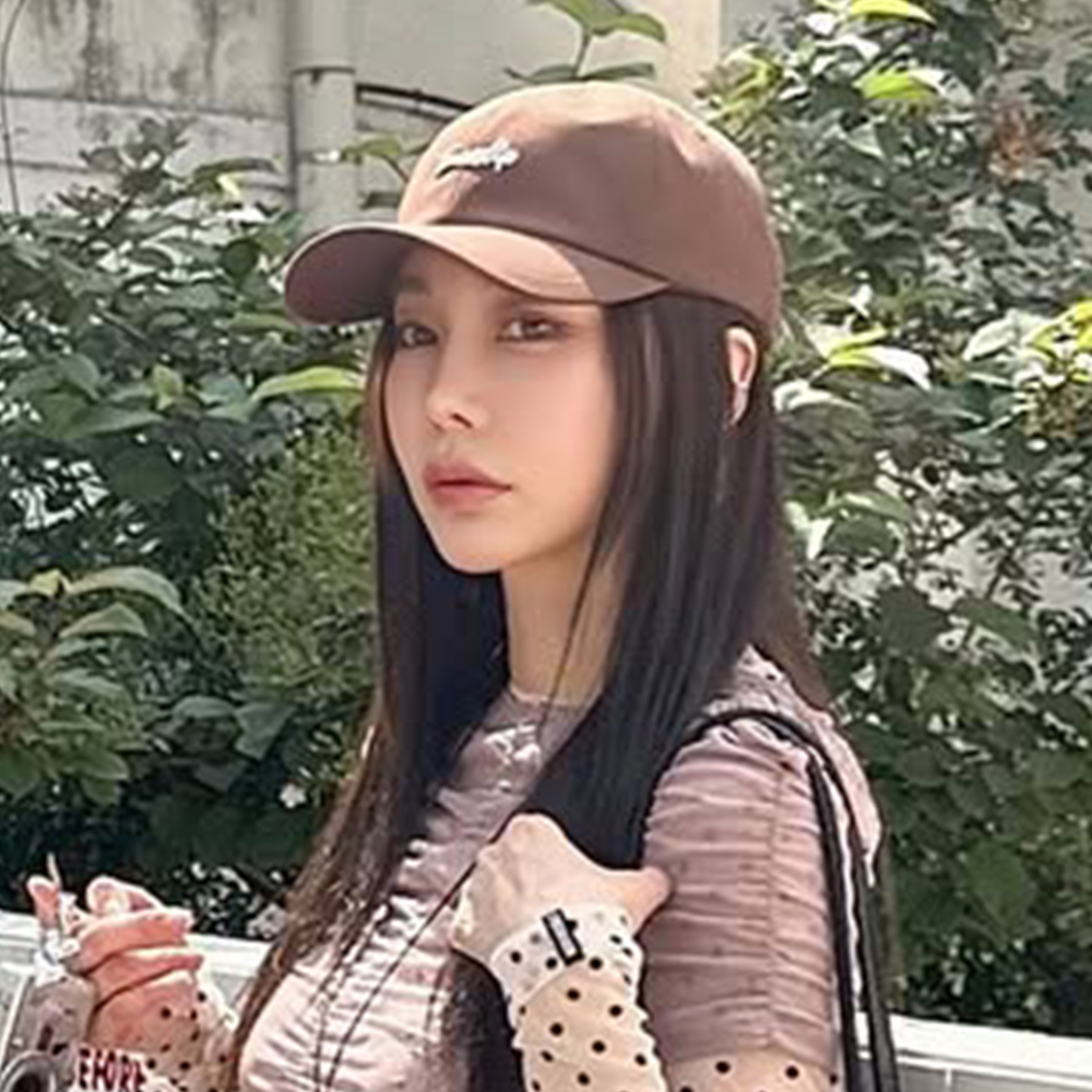 타임슬립 볼캡 모카 무스 남여공용 커플 모자 - 메인 이미지