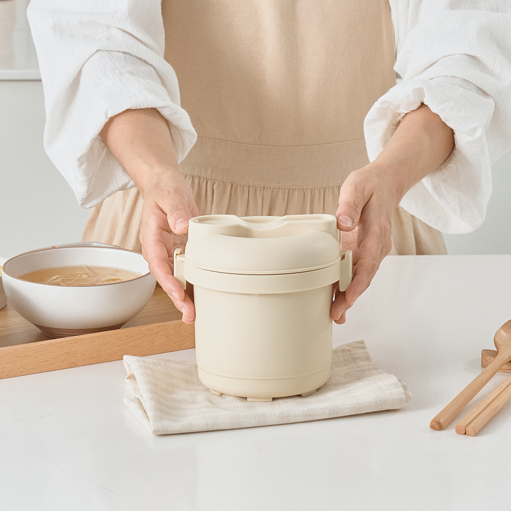 [다학] 핏쿡 1인용 저당밥솥 전자레인지용 미니 당뇨 저당질 다이어트식단 혈당관리 - 상세 이미지 5