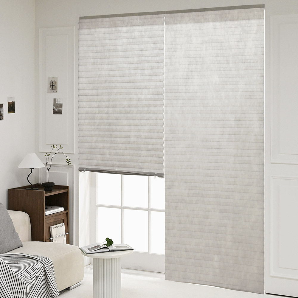 아라크네 붙이는 블라인드 창문햇빛가리개 코오롱 화이트 소형