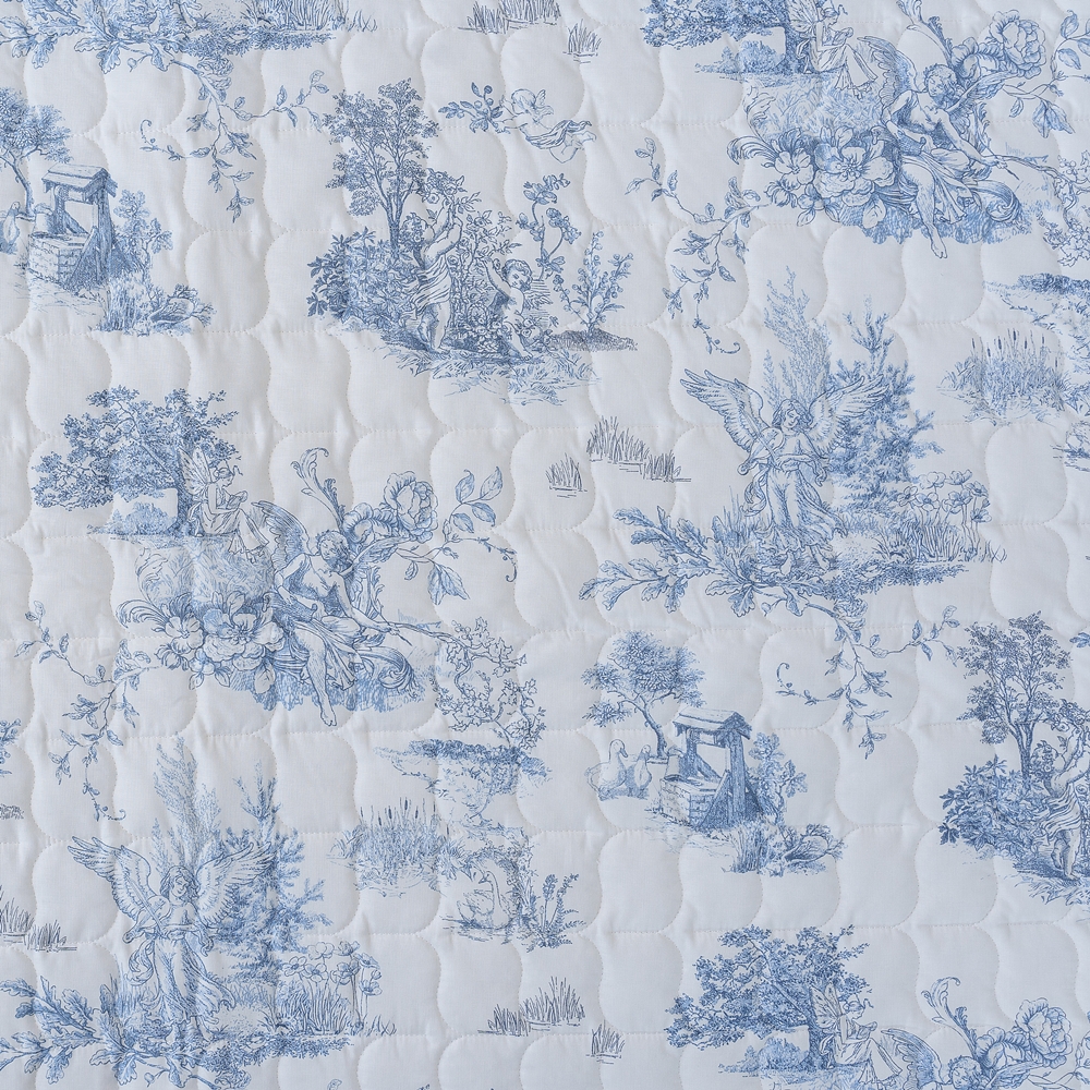 나라데코 광목 순면 뜨왈 명화 사계절 밴딩 침대패드 SS