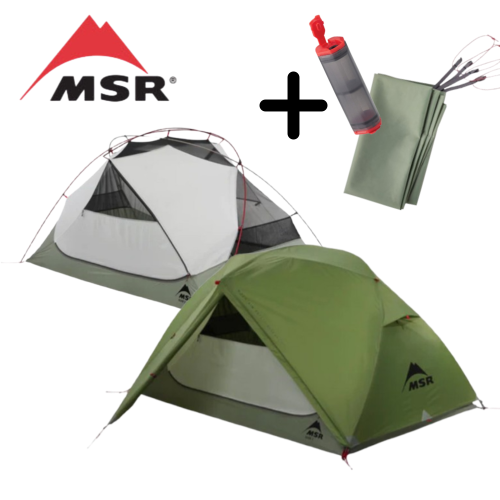 MSR 엘릭서2 풋프린트 포함 백패킹 텐트