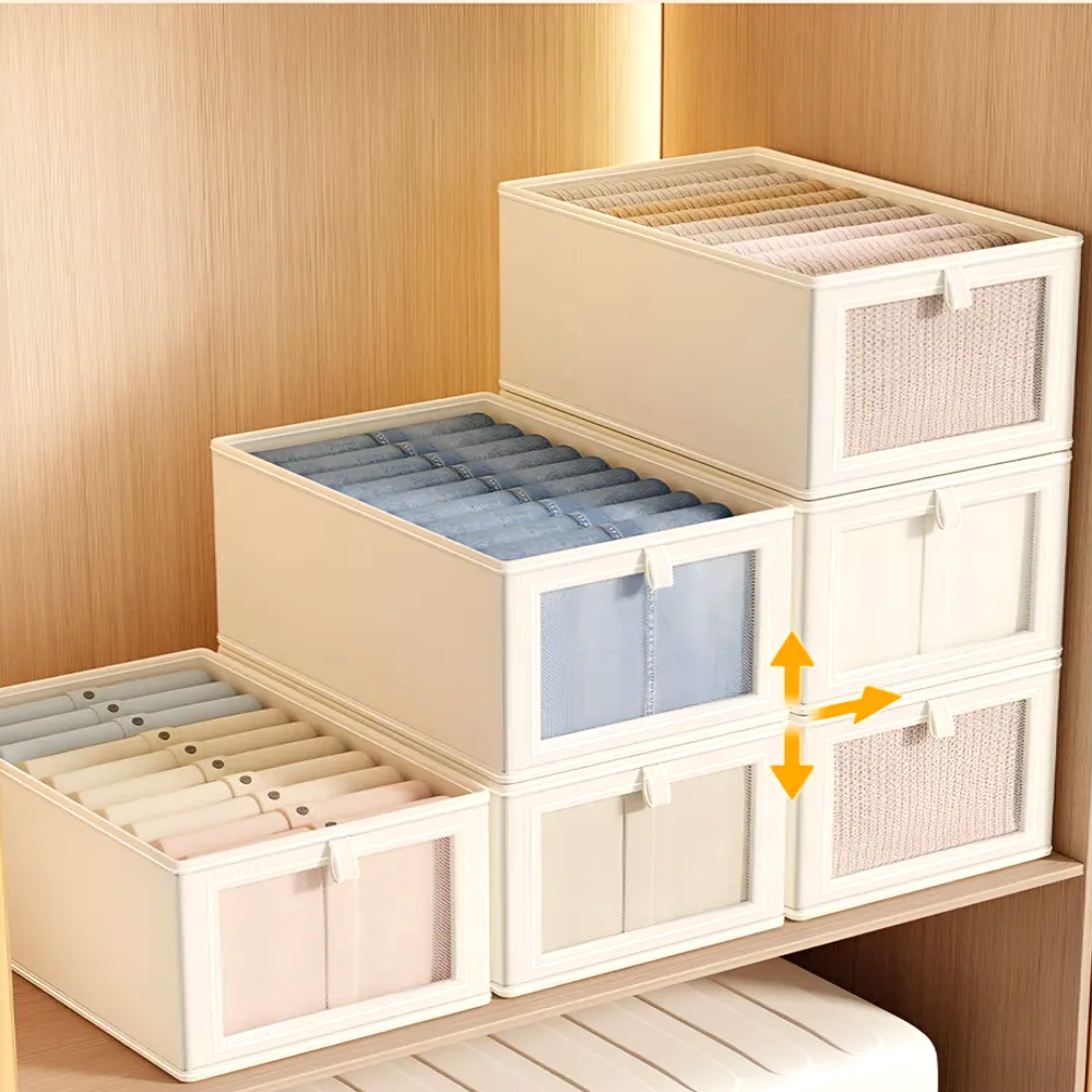 또와여샵 옷장정리함 접이식 리빙박스 팬트리 소품 티셔츠 수납함 의류 정리함 이미지 7