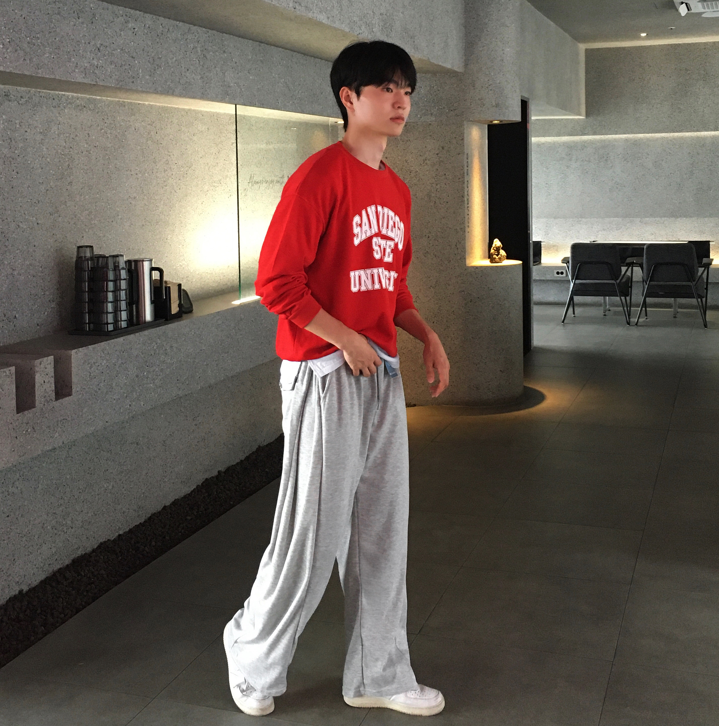 1+1 스웻팬츠 벌룬팬츠 통바지 이미지 6