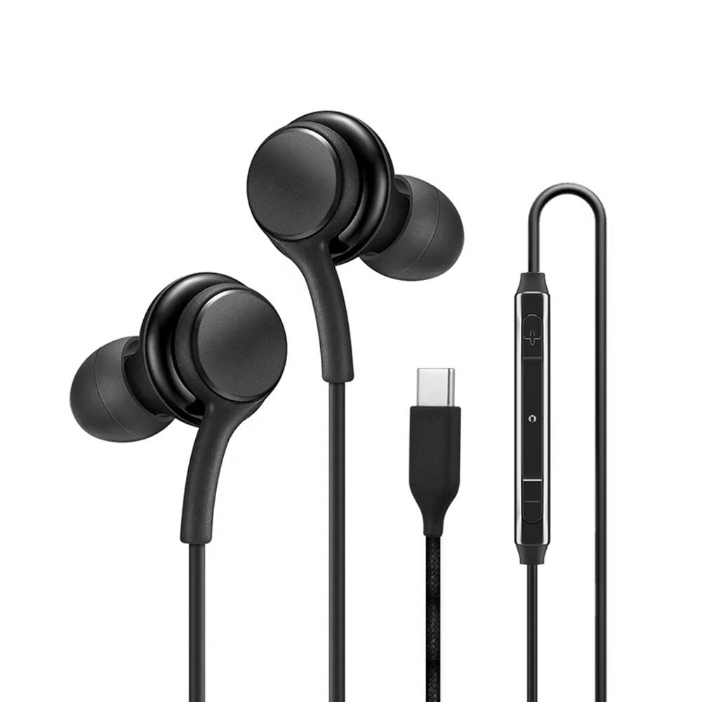 ACRO 커널형 유선 이어폰 NE01 삼성 갤럭시 아이폰 C타입 블랙 제품 이미지