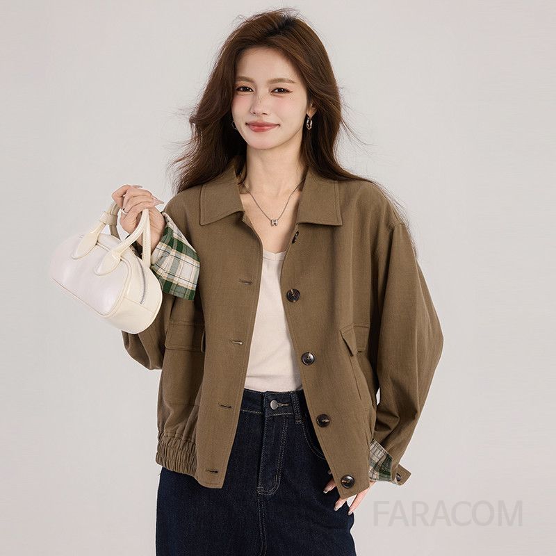 브라운 윈드브레이커 자켓 여름용 라이딩 재킷 기능성 스타일 바이크 바람막이 모터사이클 외출용 편안한 착용감 - 상세 이미지 3