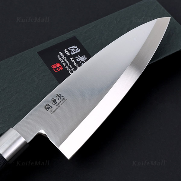 세키카네쓰구 데바 생선칼 (PP 블랙손잡이) 18cm, 블랙혼합, 1개 - 상품 이미지