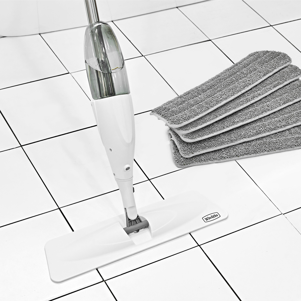 이라이프 스프레이 밀대걸레 청소기 극세사 막대 물걸레 가정용 바닥 거실 원룸 걸레패드 5매 이미지 2