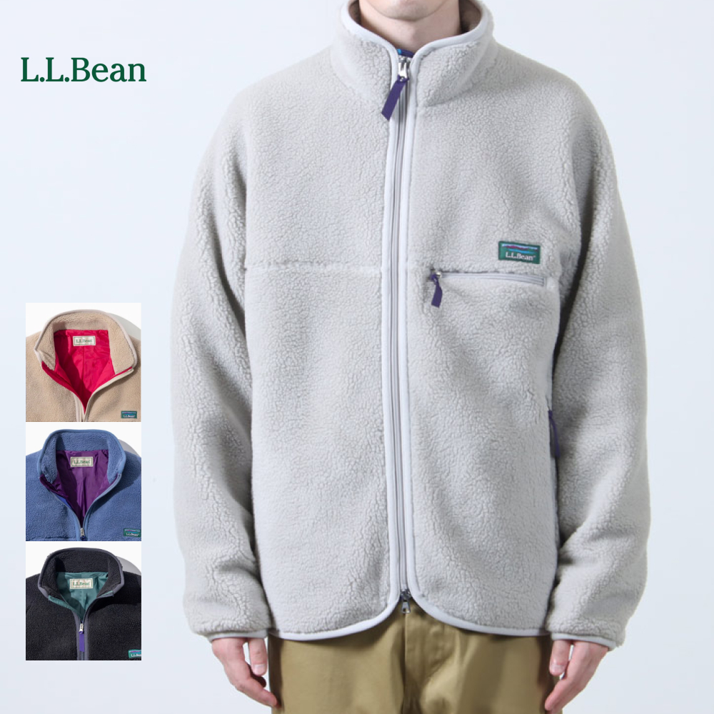 엘엘빈 L.L.Bean 탑샴 보아 플리스 자켓 5575-2037 - 상품 이미지