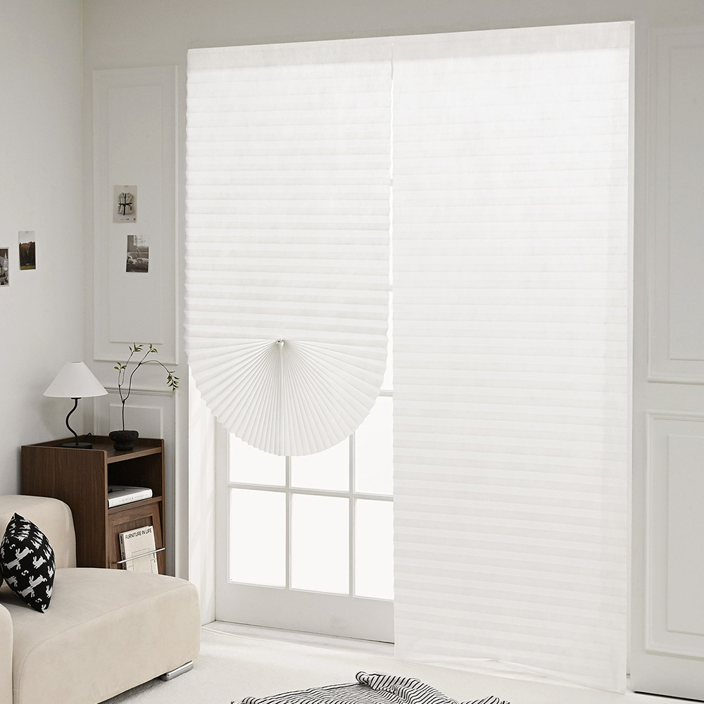 아라크네 붙이는 블라인드 창문햇빛가리개 코오롱 화이트 소형