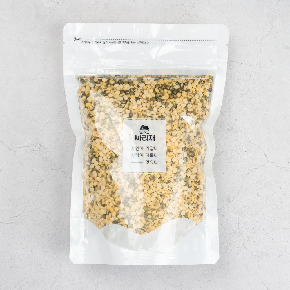 싸리재 햇곡 [ 국산 깐녹두 500g ] 거피한 녹두콩 잡곡 - 상세 이미지 4