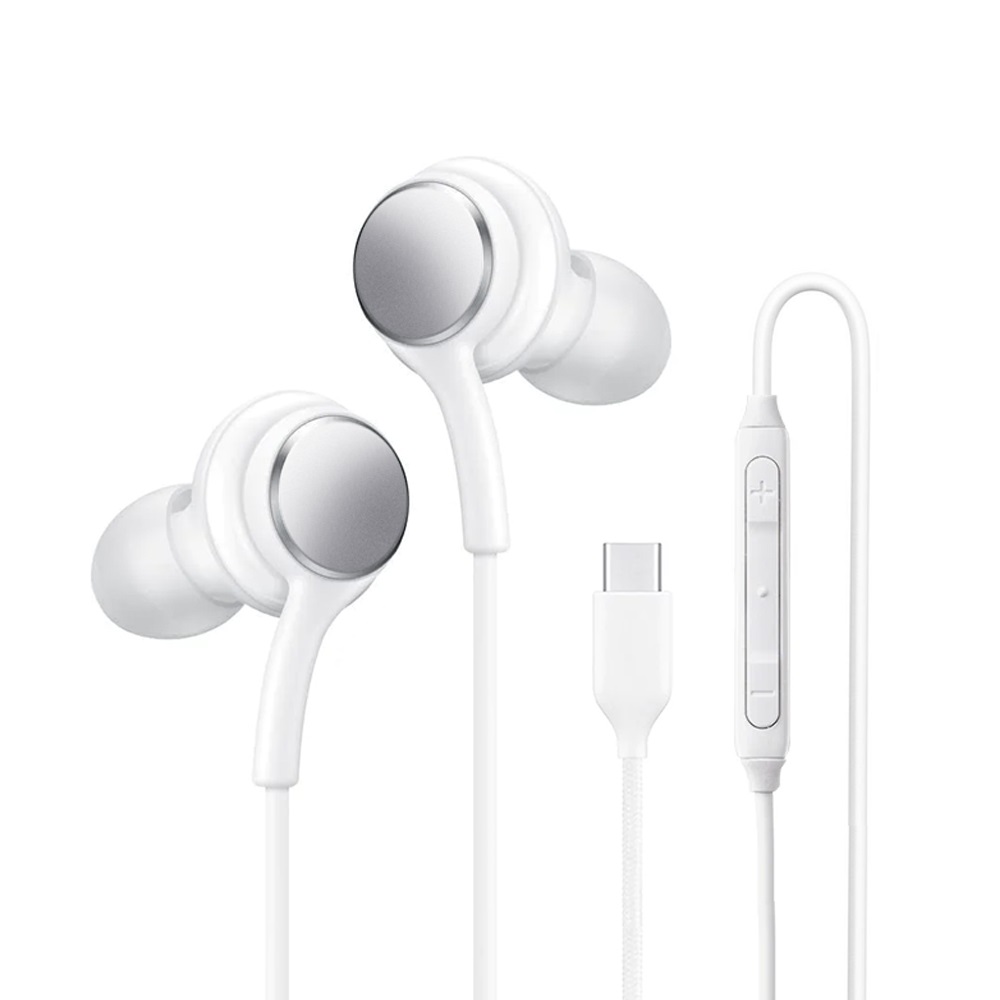 ACRO 커널형 유선 이어폰 NE01 삼성 갤럭시 아이폰 C타입 화이트 제품 이미지