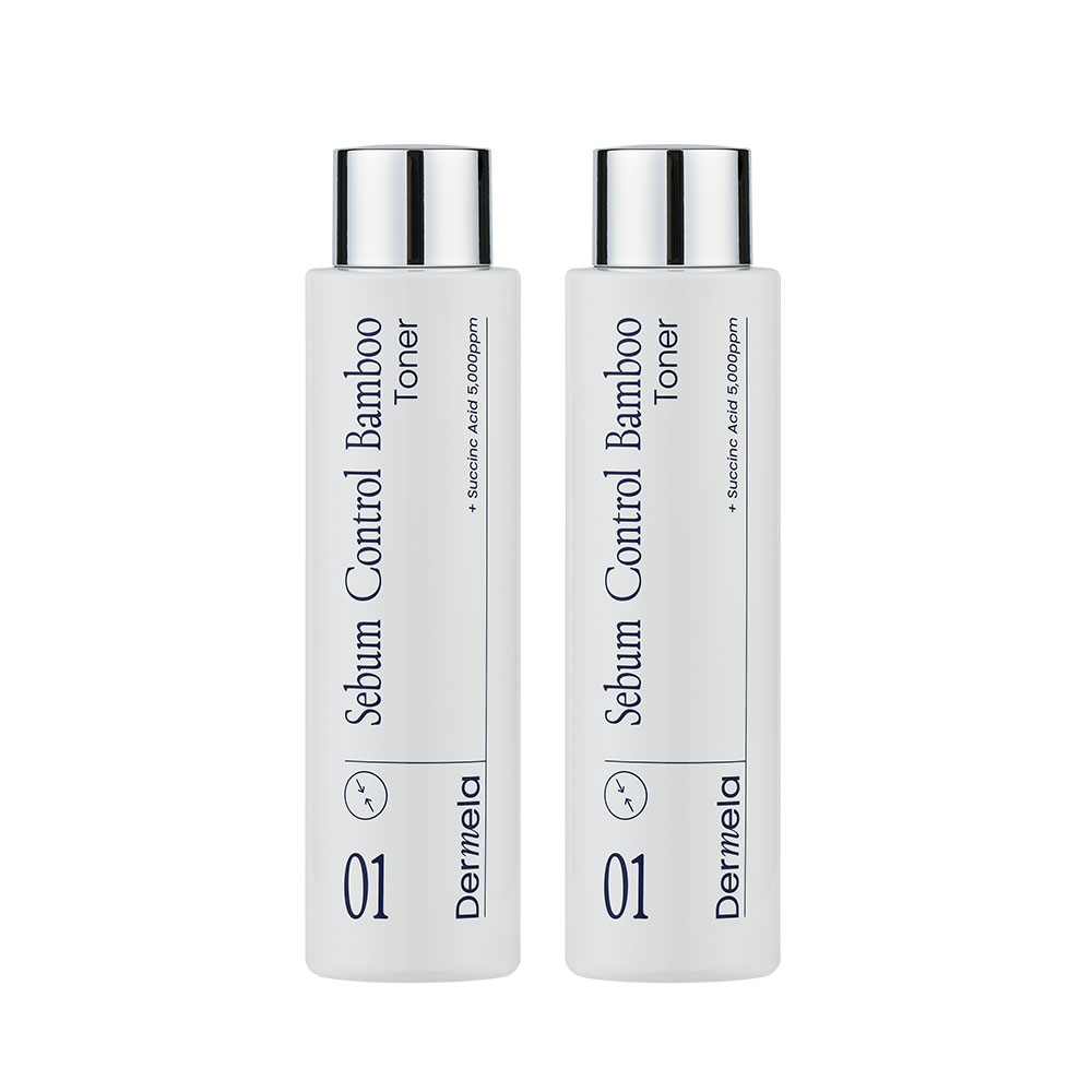[1+1] 더멜라 세범 컨트롤 밤부 토너 200ml - 상품 이미지