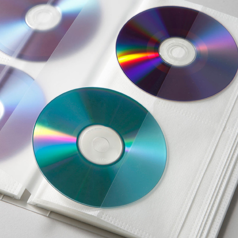 일제 무인양품 CD케이스 CD보관함 DVD보관 수납 CD정리함 2단 앨범형 - 상품 이미지