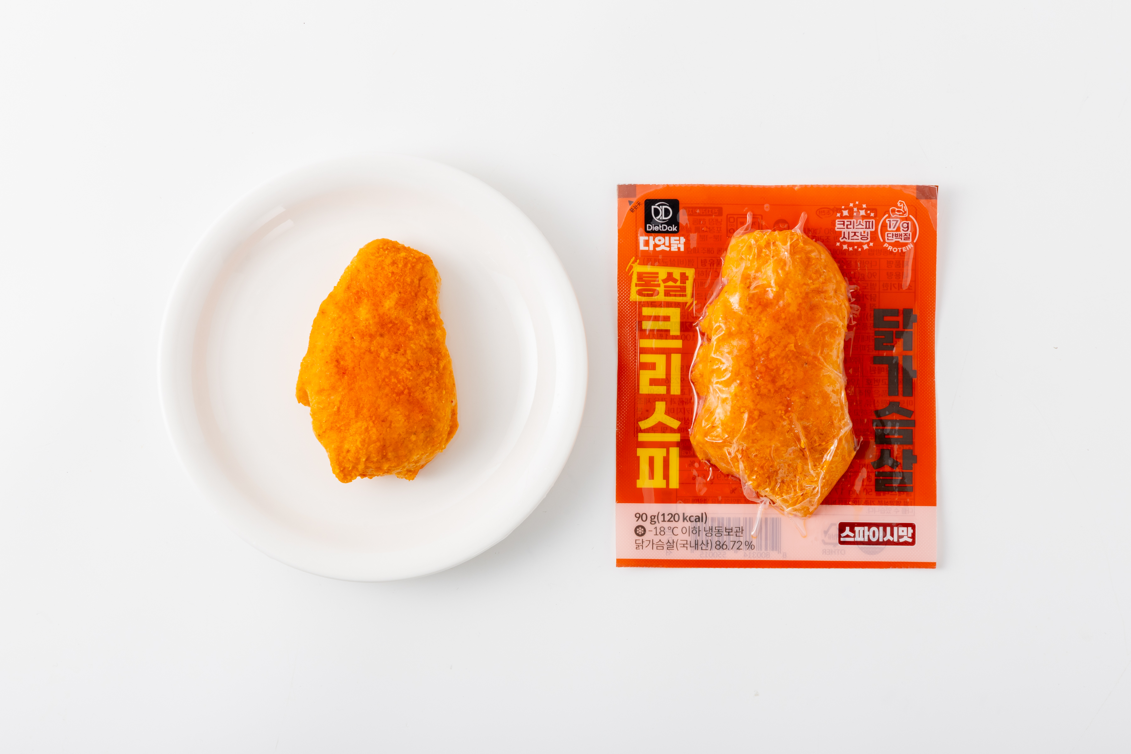 [핫세일] 다잇닭 통살 크리스피 닭가슴살+닭다리살 혼합 6종, 90g, 30개 - 상세 이미지 4