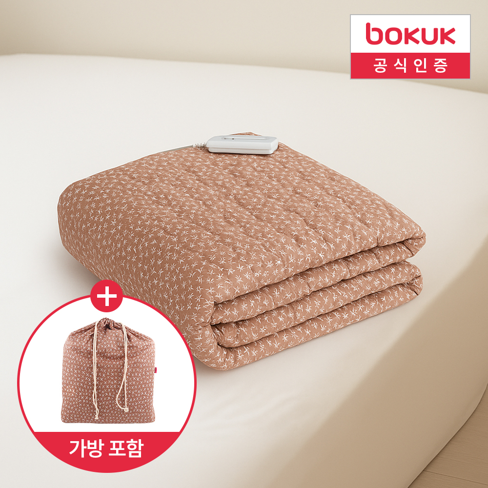 보국 1인용 전기요 온열매트 캠핑 여행용 전기매트 카모플라쥬 3.0 싱글 BKB-1201S - 상품 이미지