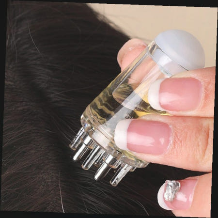 두피 마사지 브러시 헤어 토닉 도포 탈모 관리 도구