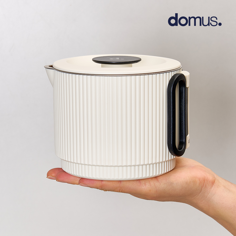 도무스 트래블 팟 프로 플러스 접이식 폴딩포트 110v겸용 캠핑 여행용 휴대용 라면포트 4컬러