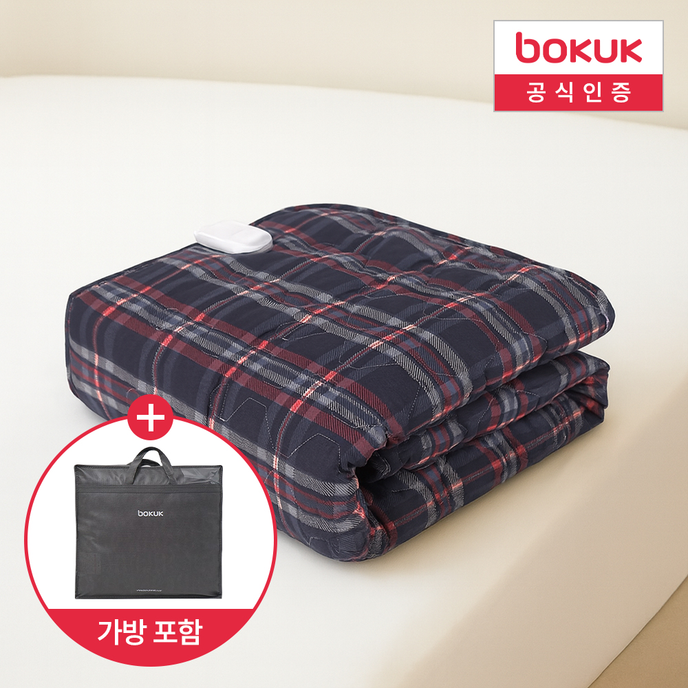 보국전자 전기요 전자파없는 차박 전기매트 전자파차단매트 체크메이트 더블 BKB-1502D - 상품 이미지