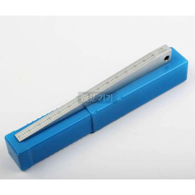 쐐기 촉수 게이지 테이퍼 빈틈 버니어 경사 빈틈자 간격 베벨자 검지 모양의 엔지니어링 1-15mm - 상세 이미지 2