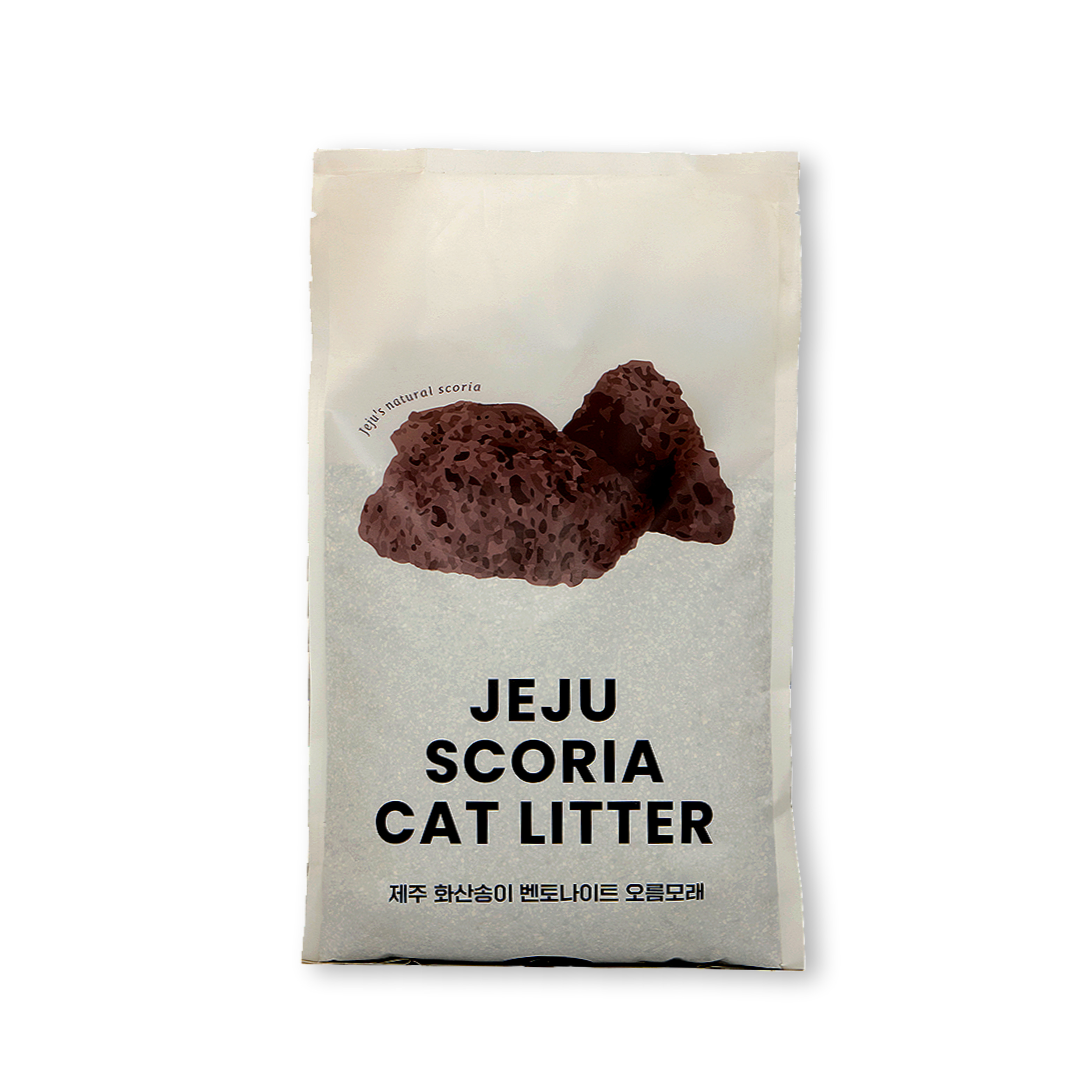 제주 화산송이 벤토나이트 기능성 고양이모래 오름모래 보통입자 무향, 6kg, 3개 제품 이미지