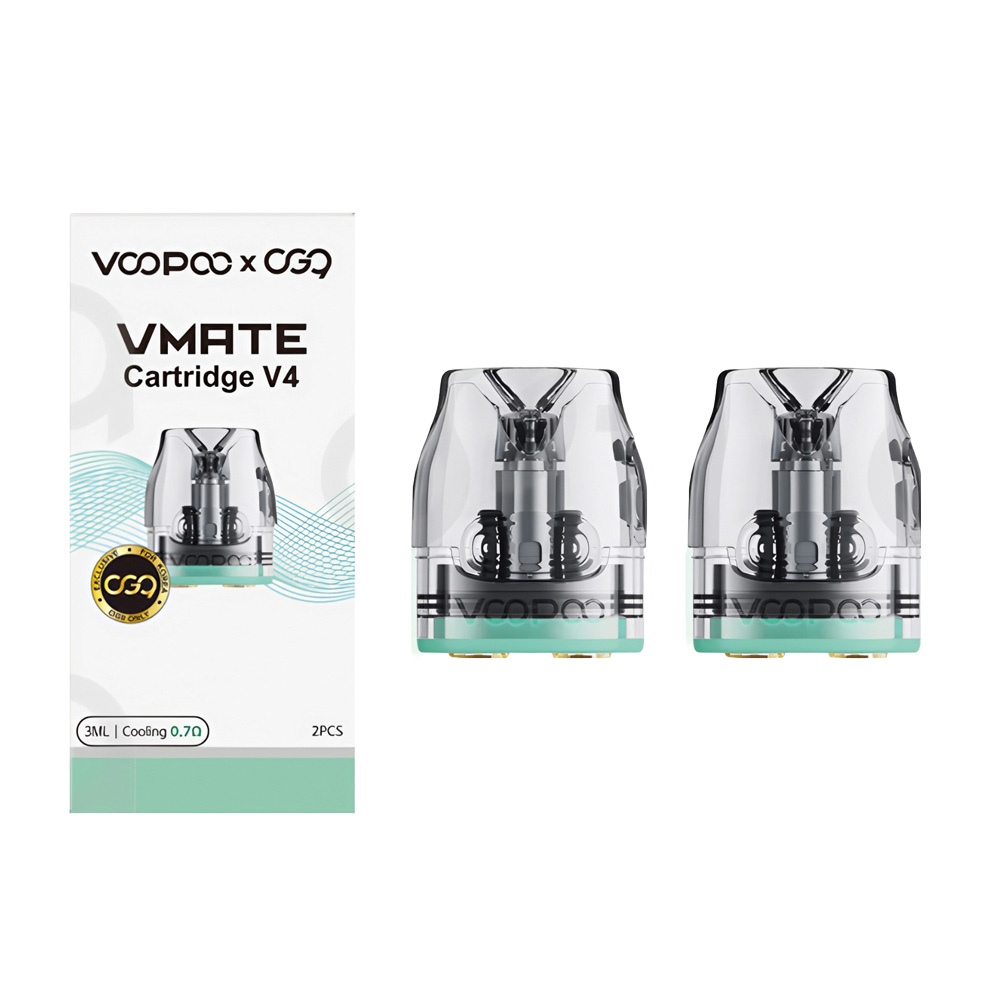 부푸 브이메이트 V4 쿨링 팟 (2개 1세트) 3ml 전자담배 전담 코일팟 카트리지 - 메인 이미지
