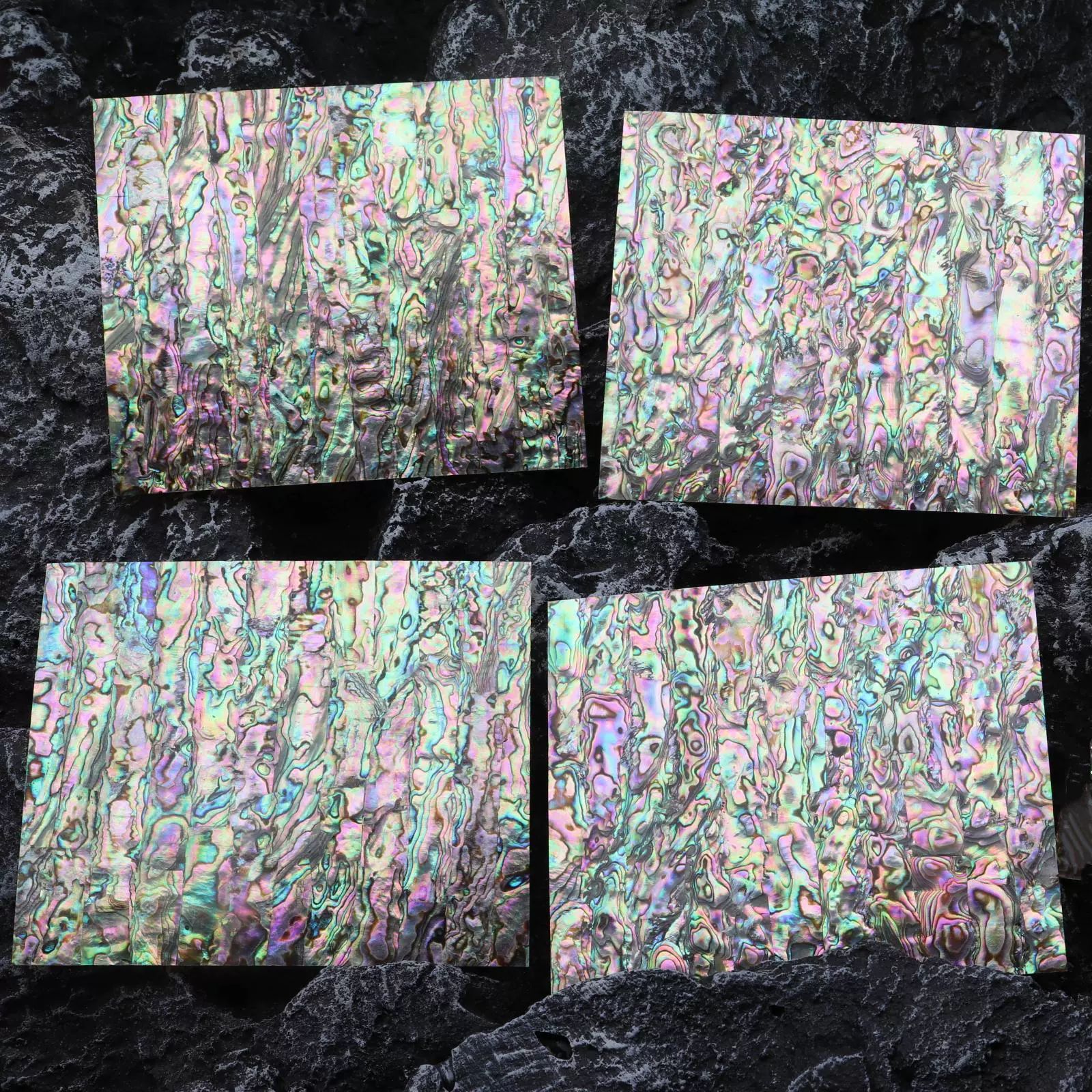 전통 자개무늬 나전칠기 공예 인테리어 시트지 LP14 7x12cm 0.2-0.3mm - 상세 이미지 2