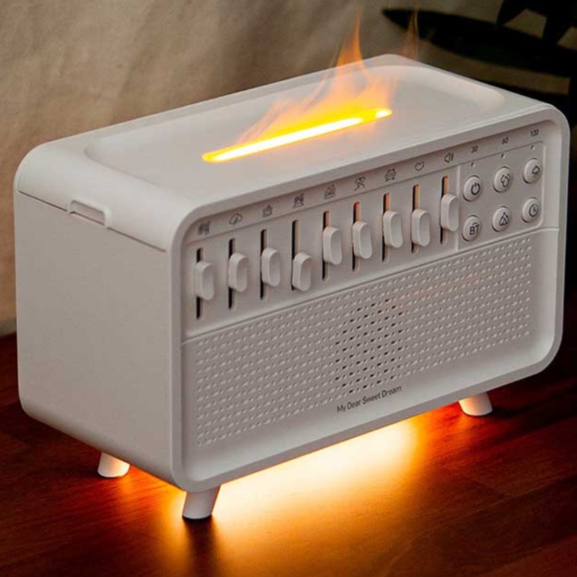 인테리어 가습기 원룸 안방 가습기 사무실용 무드등 조명 거실용 가습기