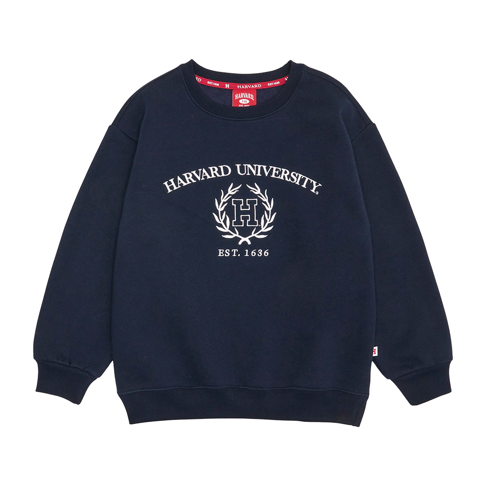 하버드키즈 빅로고 기모 맨투맨_B4W102 - 상세 이미지 4