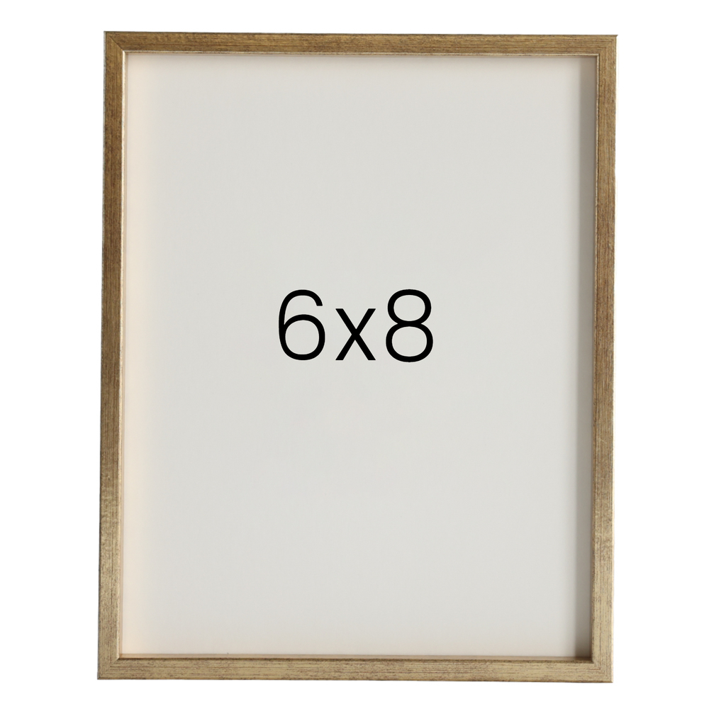 12mm레프 나무액자 사진액자 웨딩 포토테이블 사진인화 탁상 소형 6x8 152x203mm, 골드 - 메인 이미지