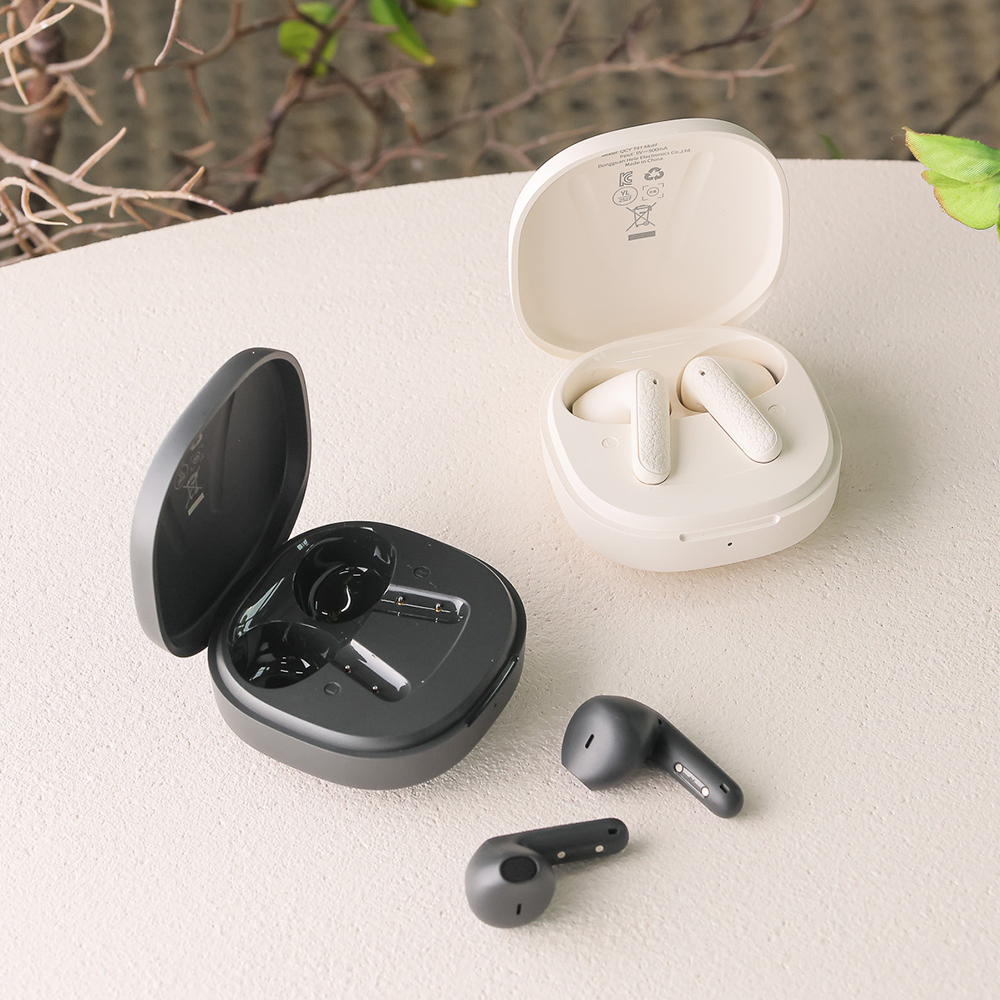 NEW QCY 큐씨와이 AIR 초경량 가 성비 음질좋은 블루투스 무선 이어폰 오픈형