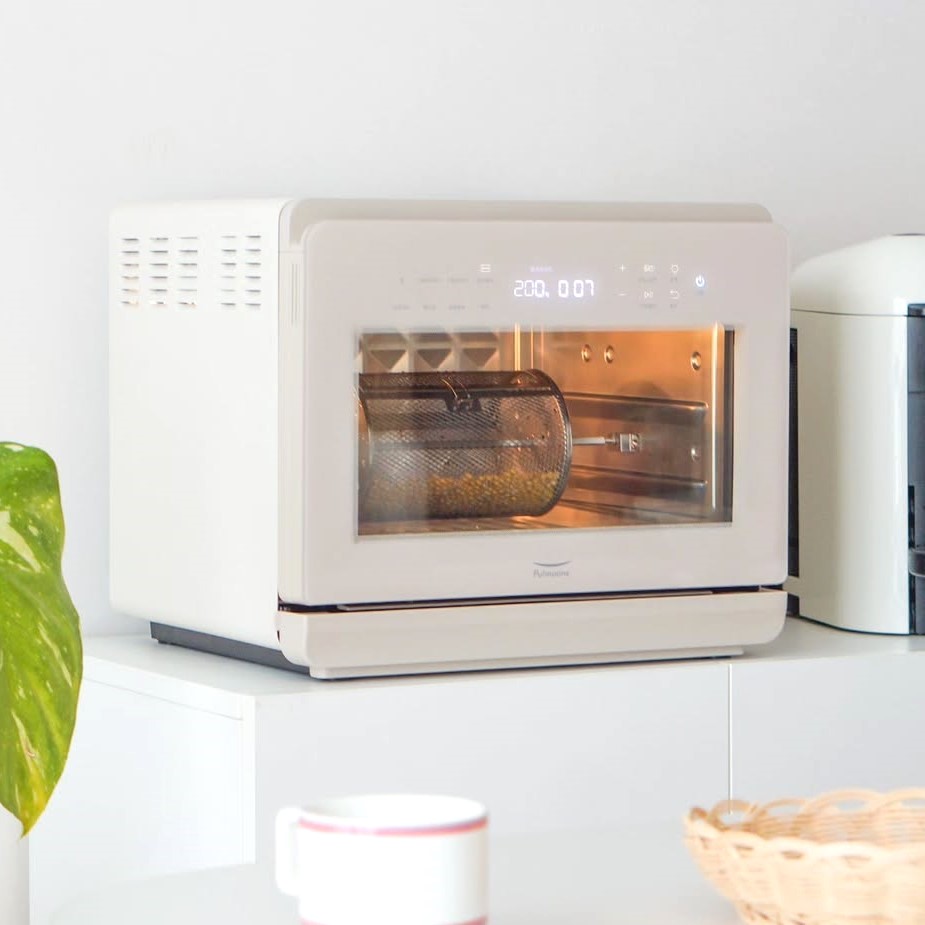 풀무원 스팀쿡 마스터 듀얼스팀 오븐 에어프라이어 20L AV20D11CF (오트베이지)